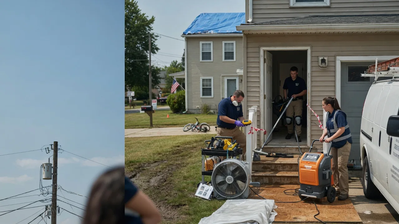 Water Damage Repair in Calvin, LA near me